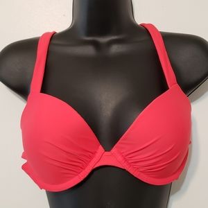 Aerie underwire padded strappy bikini top.